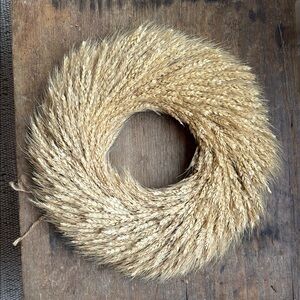 Natural Wheat Wreath